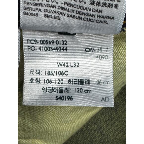 Levi's 569 Men's Loose Straight Fit Blue Denim Jeans - Size 42x32 (45x32) - Picture 5 of 5